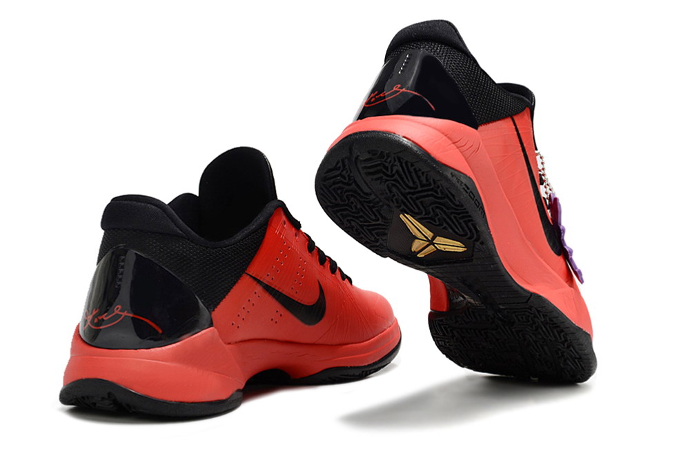 Nike Kobe 5 Red Black Gold